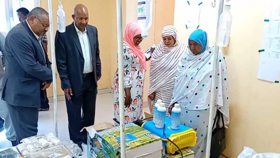 For a healthy residential environment, the National Nile Student Welfare Fund launches health aids for residential complexes