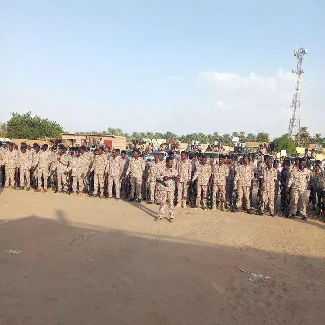 Major General Al-Bathani, the Palm Shield in Al-Qarir, in support of our armed forces - Representative of the People of Major General Hisham Hassan, the Palm Shield, a protective shield for Sudan