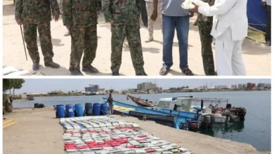 Navy forces seize foreign boat loaded with drugs on Sudanese coast