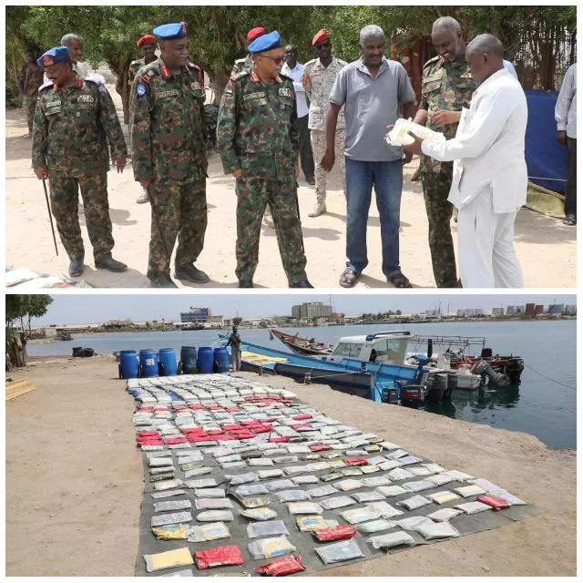 Navy forces seize foreign boat loaded with drugs on Sudanese coast