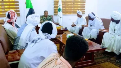 Northern Governor Meets Al-Salam District Delegation in Al-Gold