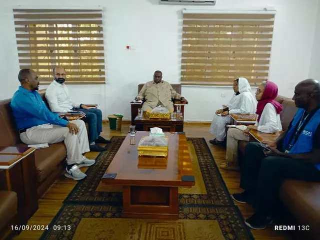 Northern Governor's Advisor Discusses with International Organization for Migration Delegation How to Support Youth