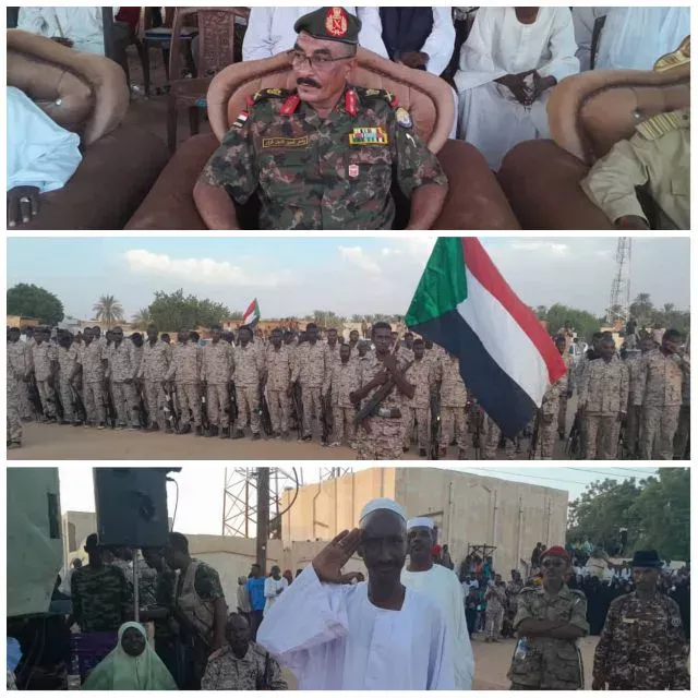 Palm Shield Forces Display Their Strength in Al-Qarir