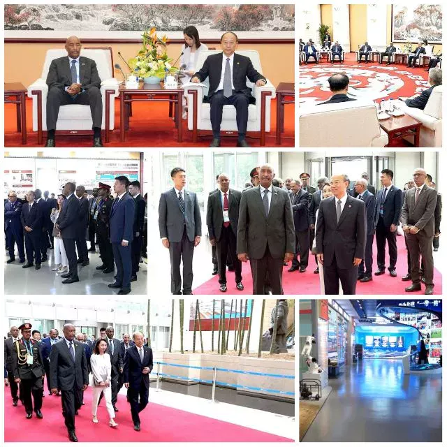 President of the Sovereignty Council visits the headquarters of the Chinese oil group CNPC