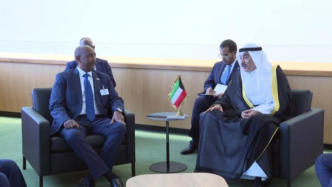 President of the Transitional Sovereignty Council meets with the Crown Prince of the State of Kuwait