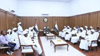 The President of the Sovereignty Council, Commander-in-Chief of the Armed Forces, meets the delegation of the Pan-University Union