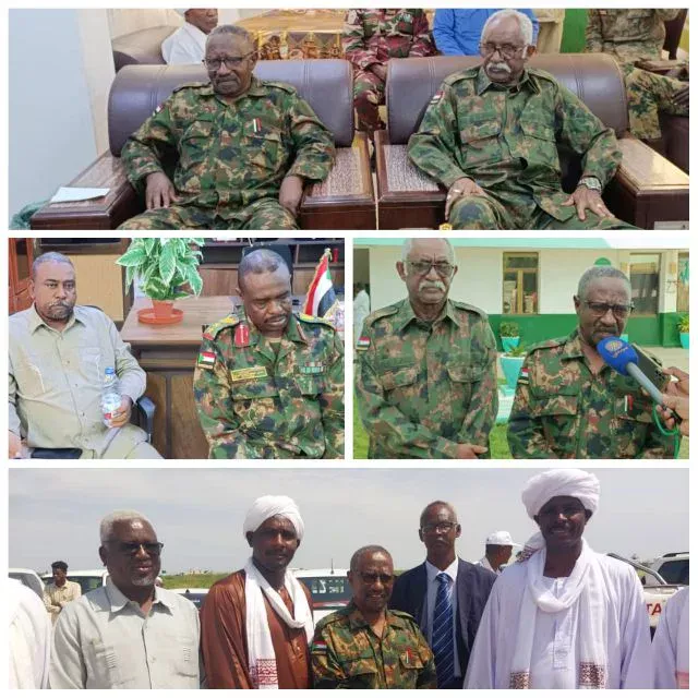 The Supreme Committee for National Mobilization, Mobilization and Popular Resistance visits the White Nile and reviews the overall security situation and the committee's programs at the state level.