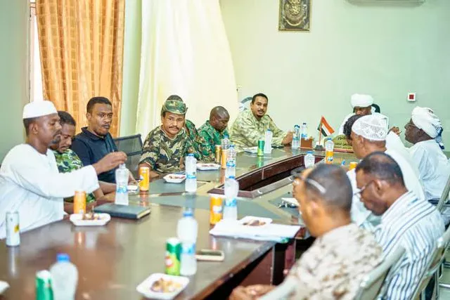 The Vice President of the Popular Resistance meets the federal delegation of the Youth Authority