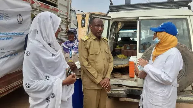 The executive director of the locality of Shendi launches a project to distribute livestock and rebuild the livelihoods of vulnerable groups, and confirms the desire of his locality to support and develop the livestock sector.