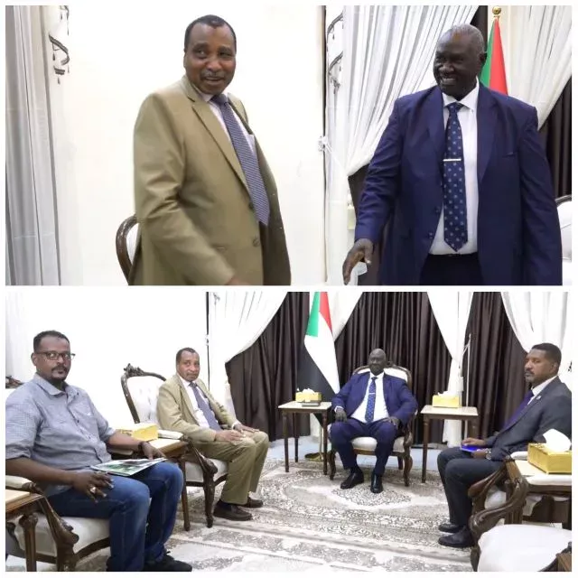 Vice President of Sovereignty Council meets Director General of Arab Organization for Agricultural Development