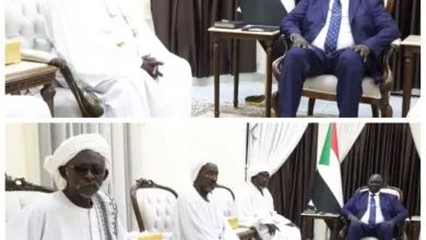 Vice-President of the Sovereignty Council meets the delegation of the All-Jawama Tribes Union