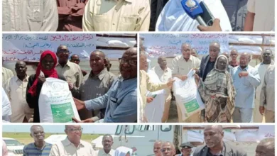 White Nile Humanitarian Aid Commission launches distribution of 40,000 bags of flour to war-displaced people