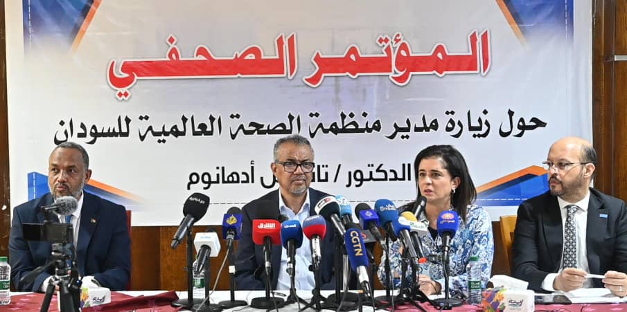 World Health Organization Director: Sudan needs urgent aid for 14.7 billion people, at a cost of more than $2.7 trillion. He repeated his appeal three times: “Peace is the cure.”