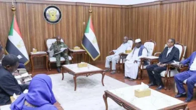 The President of the Sovereignty Council meets the delegation of the Beja Graduates Conference in Eastern Sudan