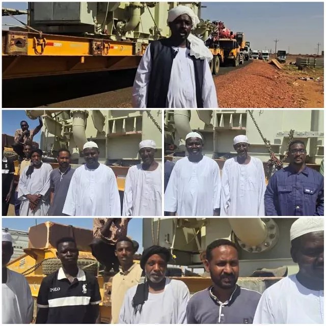 Al-Dabba receives the new electrical transformer with a capacity of one hundred megavoltampers (100 MVA)