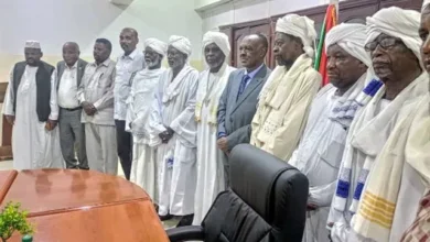 Coordination of Ta'aisha residents inside and outside meets Minister Abonmo