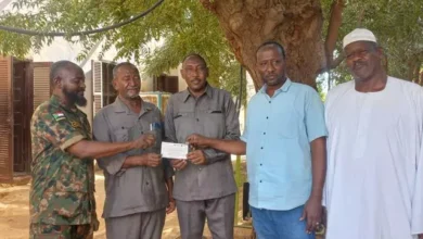 Executive Director of Shendi Locality Receives Support from Agricultural Investment Project Owners Association for the Battle Wounded of Pride and Dignity and Praises Their Role in Supporting and Assisting the Armed Forces .