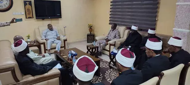 Gedaref Acting Governor Receives Delegation of Imams and Preachers Returning from Training Course at Al-Azhar University, Urges Them to Spread Religious Sciences