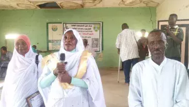 In recognition of her support for people with disabilities, principal of Kassala Girls' Secondary School honored