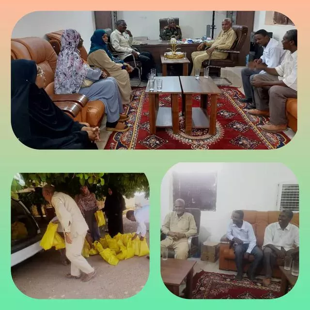 MAGSO initiative of Sudanese university professors to support the displaced, Nile colleagues visit the wounded from operations at the Shendi military hospital