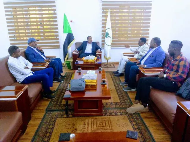 Northern governor meets delegation of Sudanese media professionals