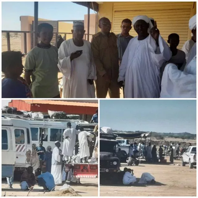 The Executive Director of the Locality of Shendi receives families coming from villages and regions in the east of the island and takes stock of their situation in the locality.