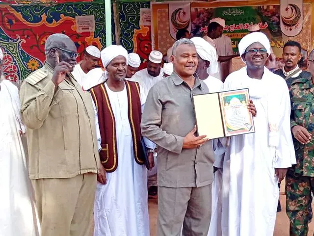 The Nile Deputy Governor, during his speech on the occasion of the graduation of the memorizers of the Holy Quran at the vacant positions of the sons of Jaber in Matama, confirms that the Nile State has dedicated its efforts to support the war effort and placed increased attention on education.