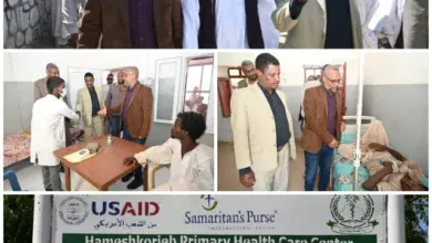 During the first visit by a federal Minister of Health in forty years to the locality of Hamashkorib. Federal Minister of Health: We appreciate the role of the SmartPress organization and its coordination with the Ministry of Health in Kassala