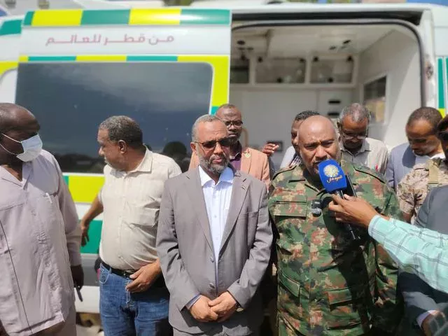 Federal Minister of Health inspects conditions of displaced people, opens blood bank at Al-Faw Hospital in Gedaref State