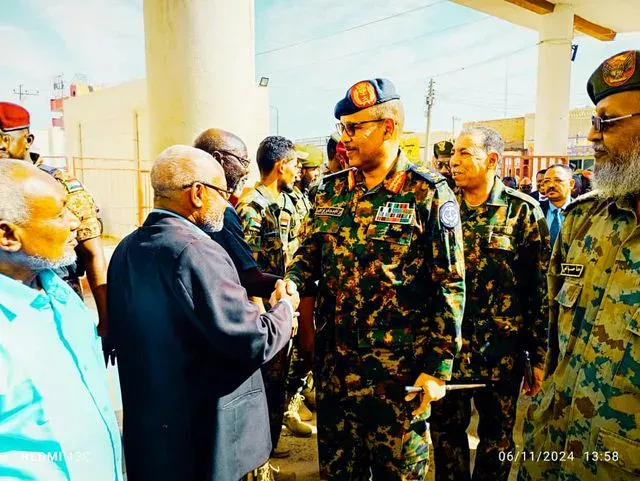 Lt. Gen. Ibrahim Jaber inspects government institutions in Dongola, announces solar-powered agricultural equipment exempt from customs