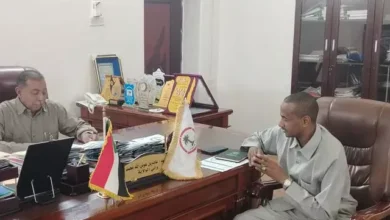 Northern Governor meets Director of Sudan Mineral Resources Corporation in the state