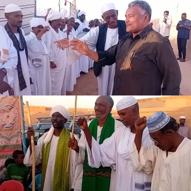 The Nile Deputy Governor attends the opening of the retreat of Sheikh Brir Wad Al-Hussein in the Kannur region and welcomes the initiatives of the people of the Holy Quran in favor of the armed forces.