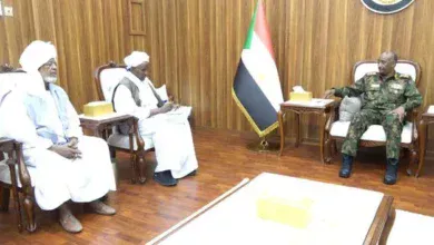 The President of the Sovereignty Council meets the delegation of the Sabdarat tribe