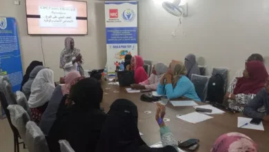 Youth for Peace and Capacity Building organization organizes Training of Trainees (TOT) training course at the hall of the Humanitarian Aid Commission in Gedaref State