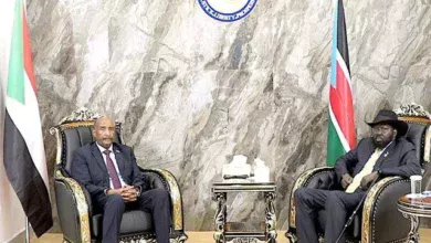 Al-Burhan and Salva Kiir hold joint discussion session