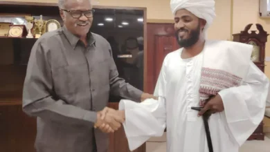 Governor of Gedaref receives Federal Minister of Affairs and Endowments