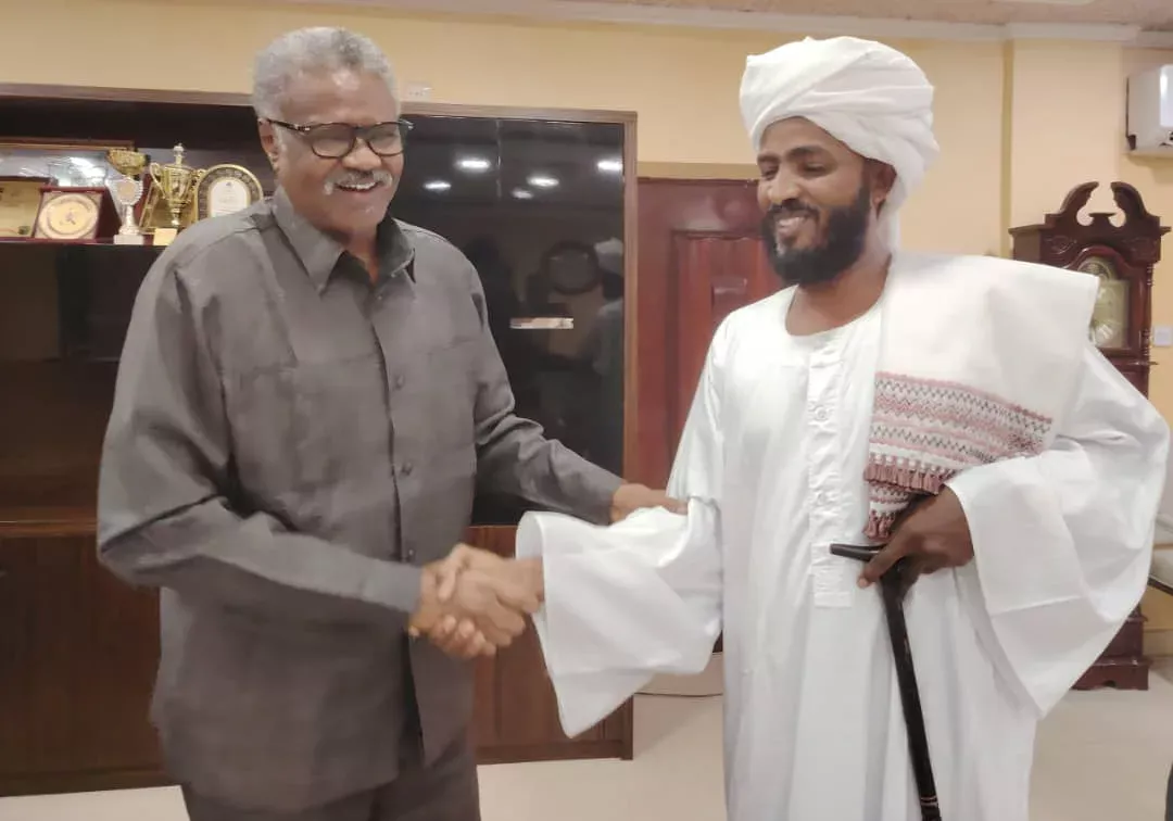 Governor of Gedaref receives Federal Minister of Affairs and Endowments