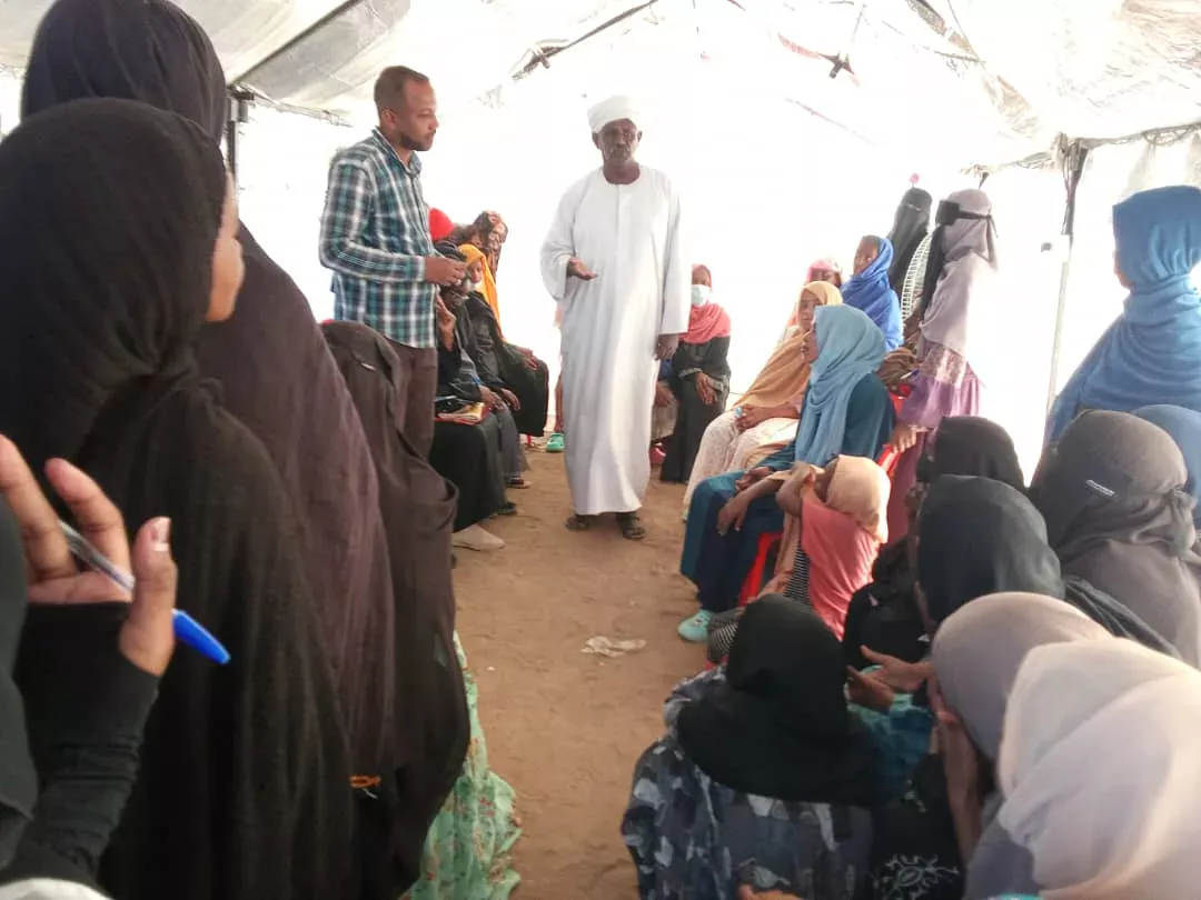 More than twenty psychotherapists give lectures to eastern displaced people from Al-Jazeera to Shindi