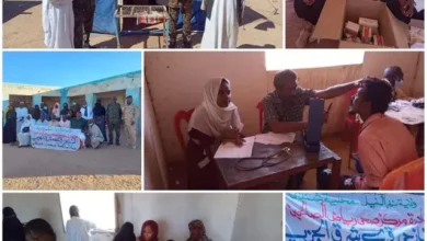 Riyad Al-Saliheen Health Center initiative to support displaced people from Al-Jazeera village in Kabushiya unit