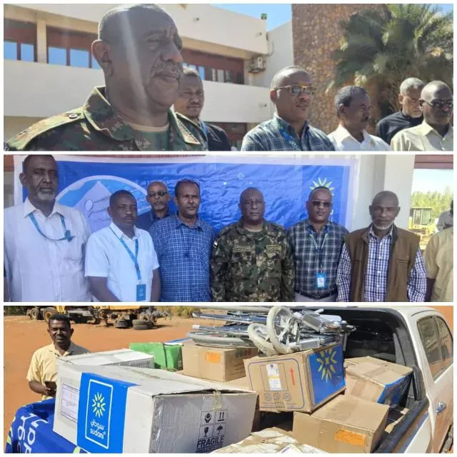 Soudani supports island health with medical convoy and governor praises company's social responsibility