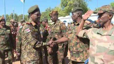 Sovereignty Council member and deputy commander-in-chief inspects front lines in Sinnar and Sinja and congratulates soldiers