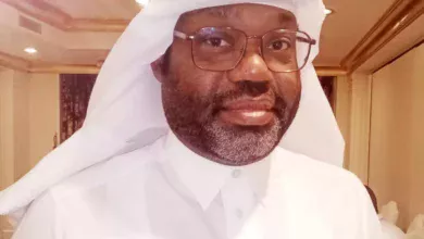 Sponsored by Sabah Al-Hajri.. Conducting personal interviews as part of the “Kaaba Al-Madyoum” initiative aimed at reconciling the conditions of Sudanese stranded in Qatar