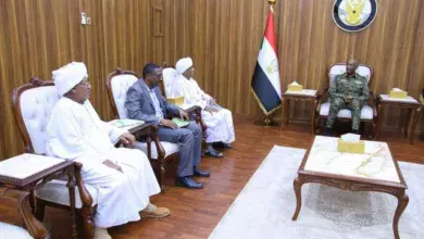 The President of the Sovereignty Council meets the popular delegation of the people of Wadi Halfa