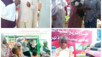 We are all Sudan launches warm winter project for displaced people in Atbara locality