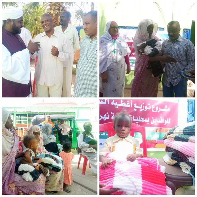 We are all Sudan launches warm winter project for displaced people in Atbara locality