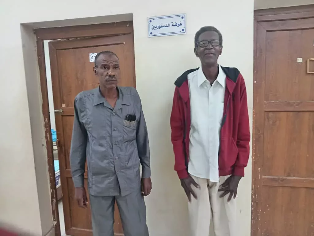 A human story. Elderly inmate Uncle Salman and the process of installing the passage at Atbara Police Hospital