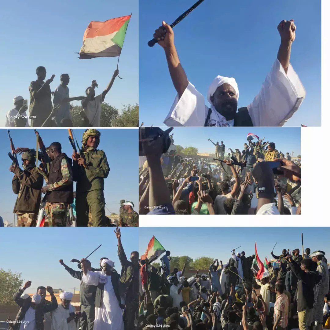 A spontaneous, roaring march with a bear to celebrate the release of a civilian