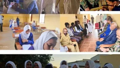 Al-Dabbah Security Committee and Director of Secondary Education attend conclusion of secondary school certificate exams at local centers