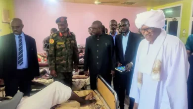 An inspection visit to a member of the sovereign council, the Minister of Health and the Gedarefs to verify the services of the people of the Battle of Dignity and Liberated Prisoners