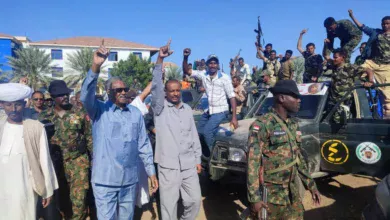 And Al-Gadarif bid farewell to Gedaruf Saadali's Lions battalion on the fighting fronts